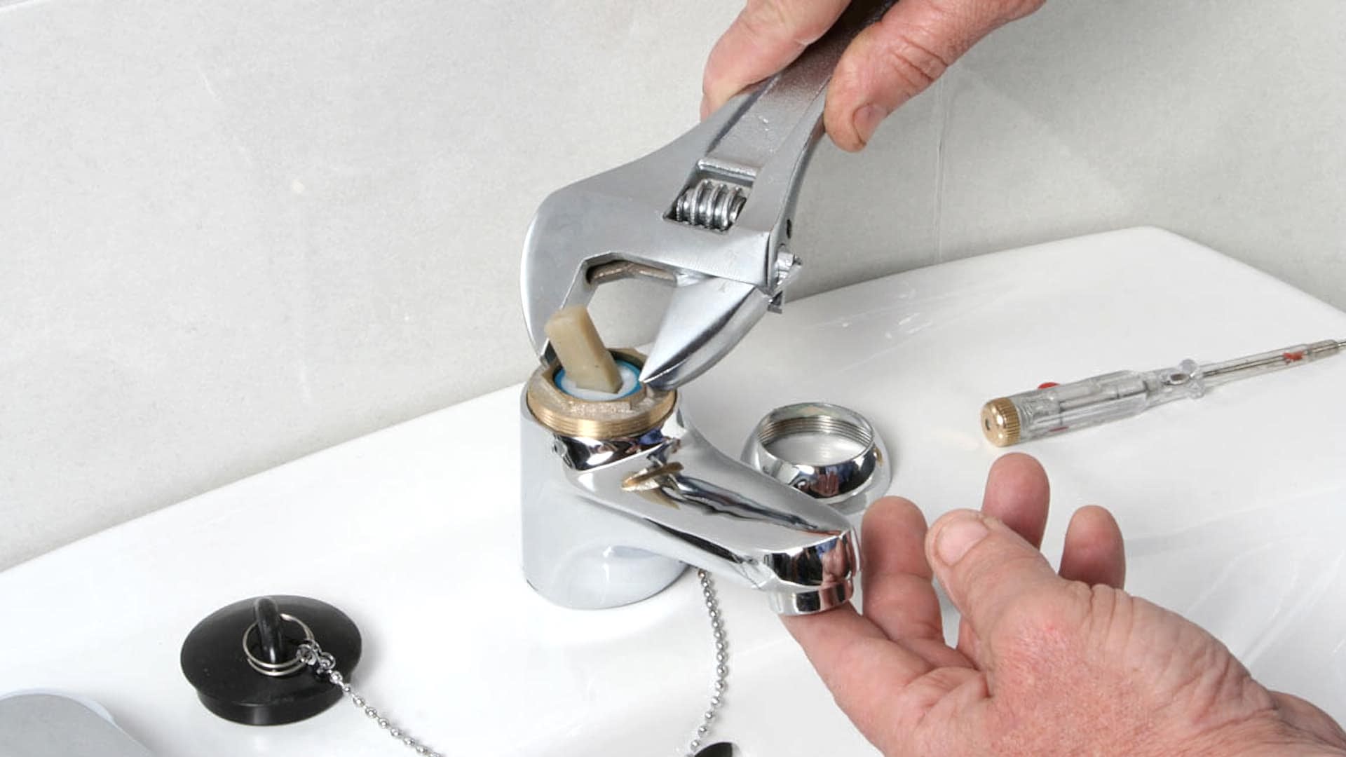 Монтаж смесителя