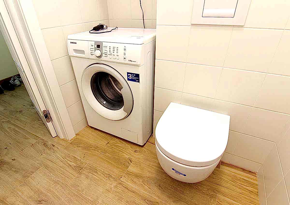 Установка стиральных машин