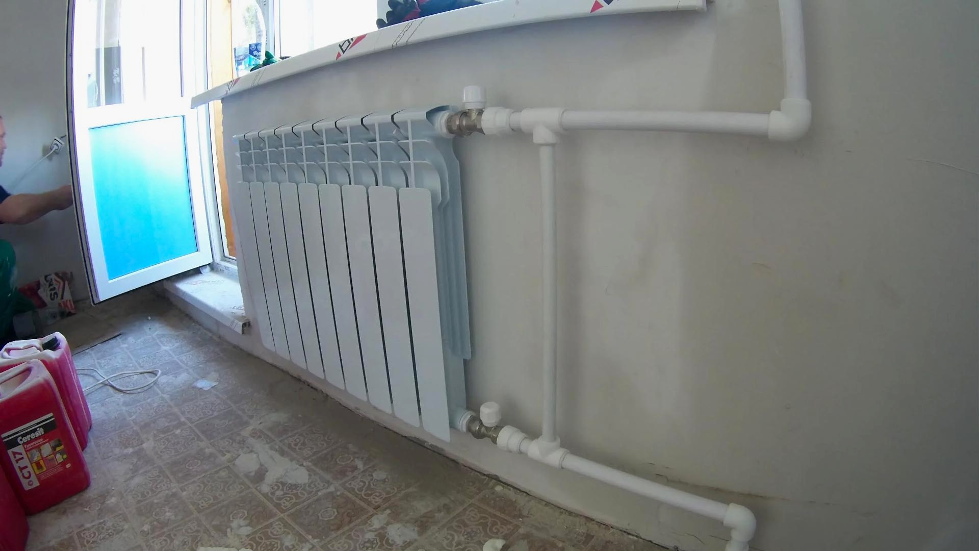 Замена радиатора